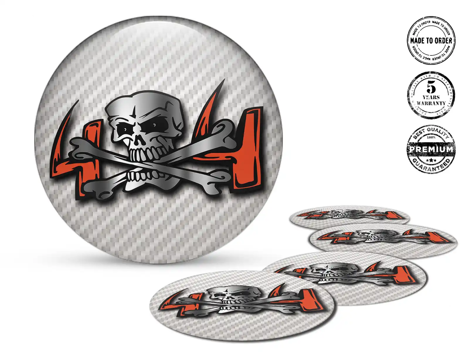 Hub Cap Sticker Logo Ultimate Radiant Velocity Prism